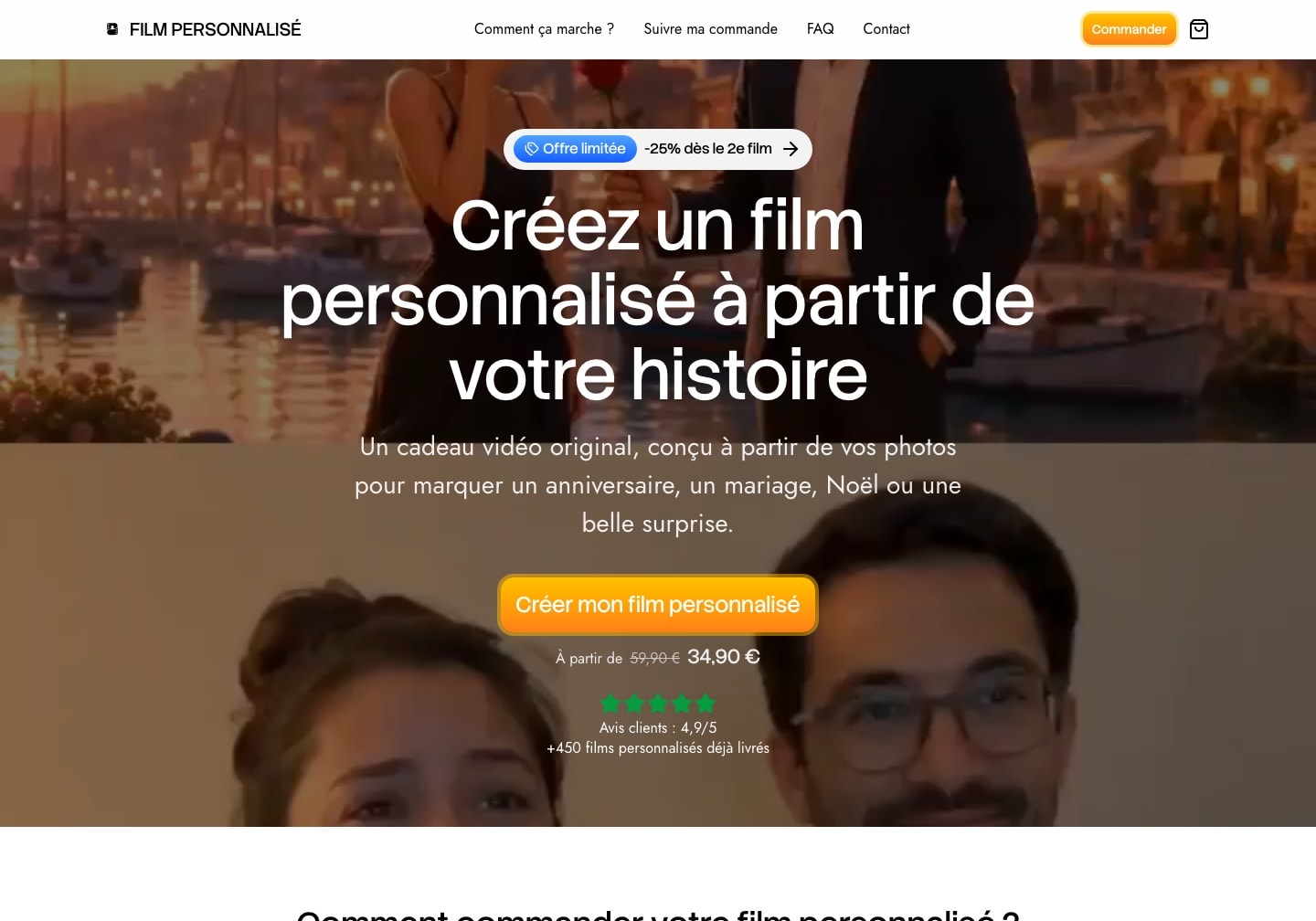 Film Personnalisé website